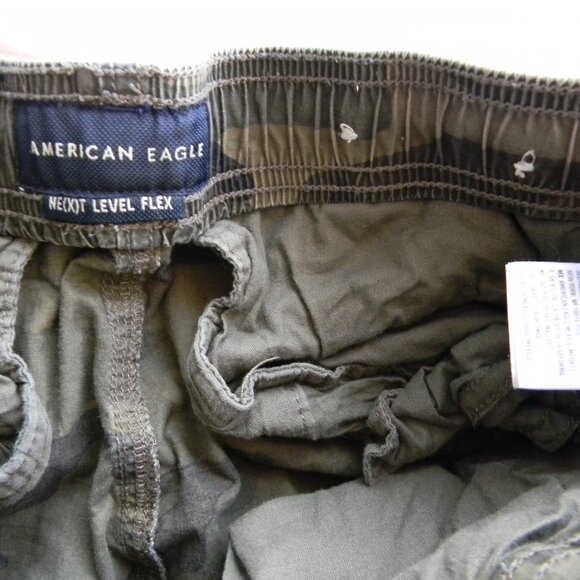 American Eagle Next Level Flex Women's Camo Pants Elastic Pull On JOGGERS SZ XS - Picture 2 of 4